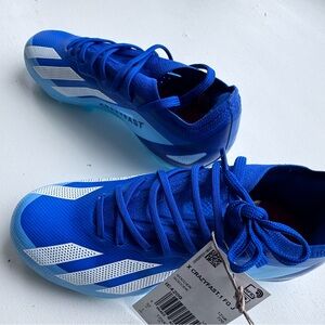 NWT Youth Adidas X Crazyfast .1 FG J Soccer Cleats Size 1 US Marinerush Pack